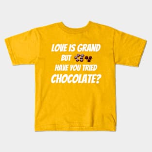 Choco-Love Collection: Sweet and Sassy Designs Kids T-Shirt